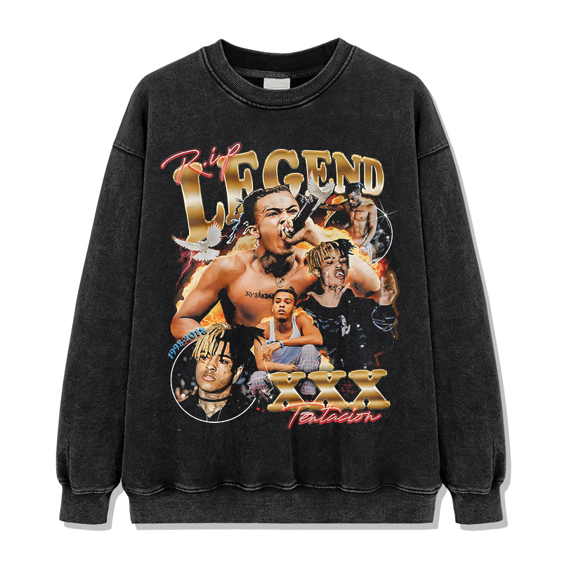Legend By XXXTentacion Sweatshirt T-Shirts, Hoodie | CoreVibeTees.com (Image 2)