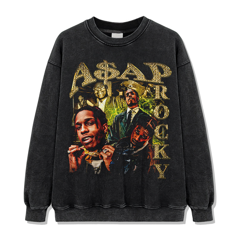 Asap Rocky Sweatshirt Style003 T-Shirts, Hoodie | CoreVibeTees.com (Image 2)