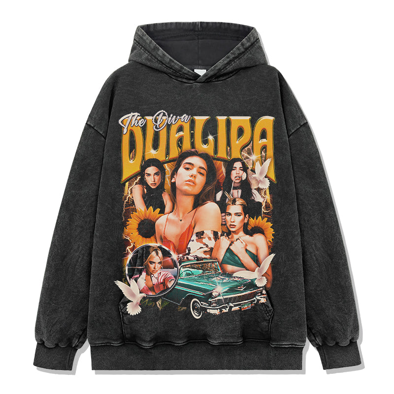 Dua Lipa Hoodie T-Shirts, Sweatshirt | CoreVibeTees.com (Image 2)