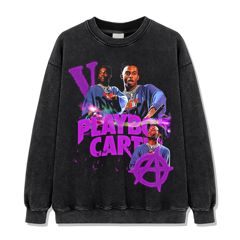 Playboi Carti Sweatshirt Style003 T-Shirts, Hoodie | CoreVibeTees.com (Image 2)
