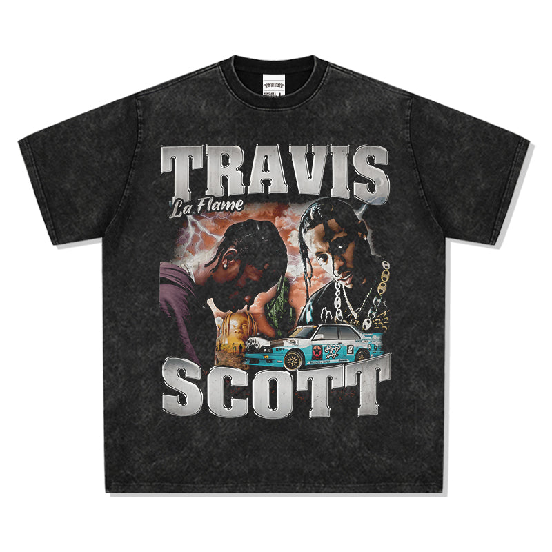 La Flame By Travis Scott TEE Hoodie, Sweatshirt | CoreVibeTees.com (Image 3)