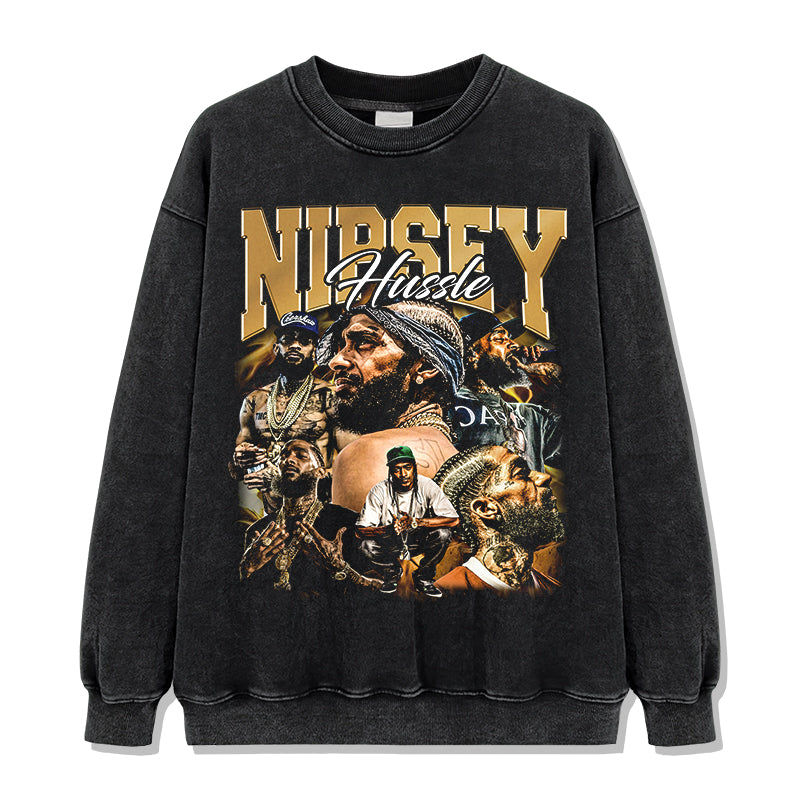 Nipsey Hussle Sweatshirt Style002 T-Shirts, Hoodie | CoreVibeTees.com (Image 2)