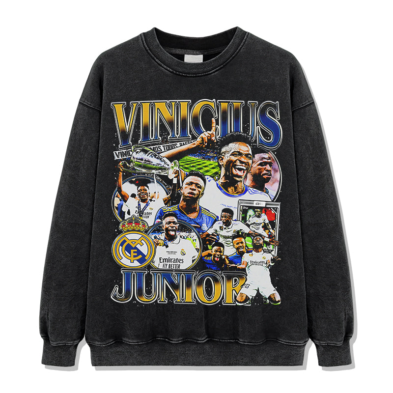 Vinicius Junior Sweatshirt T-Shirts, Hoodie | CoreVibeTees.com (Image 2)