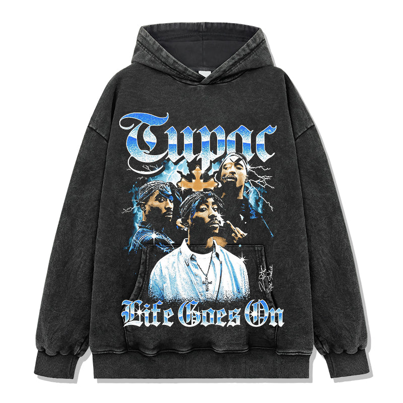 Life Goes On By Tupac Shakur Signature Hoodie T-Shirts, Sweatshirt | CoreVibeTees.com (Image 2)