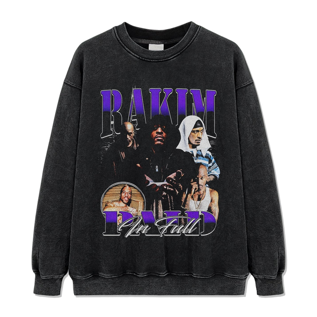 PAID IN FULL By Rakim Sweatshirt T-Shirts, Hoodie | CoreVibeTees.com (Image 2)