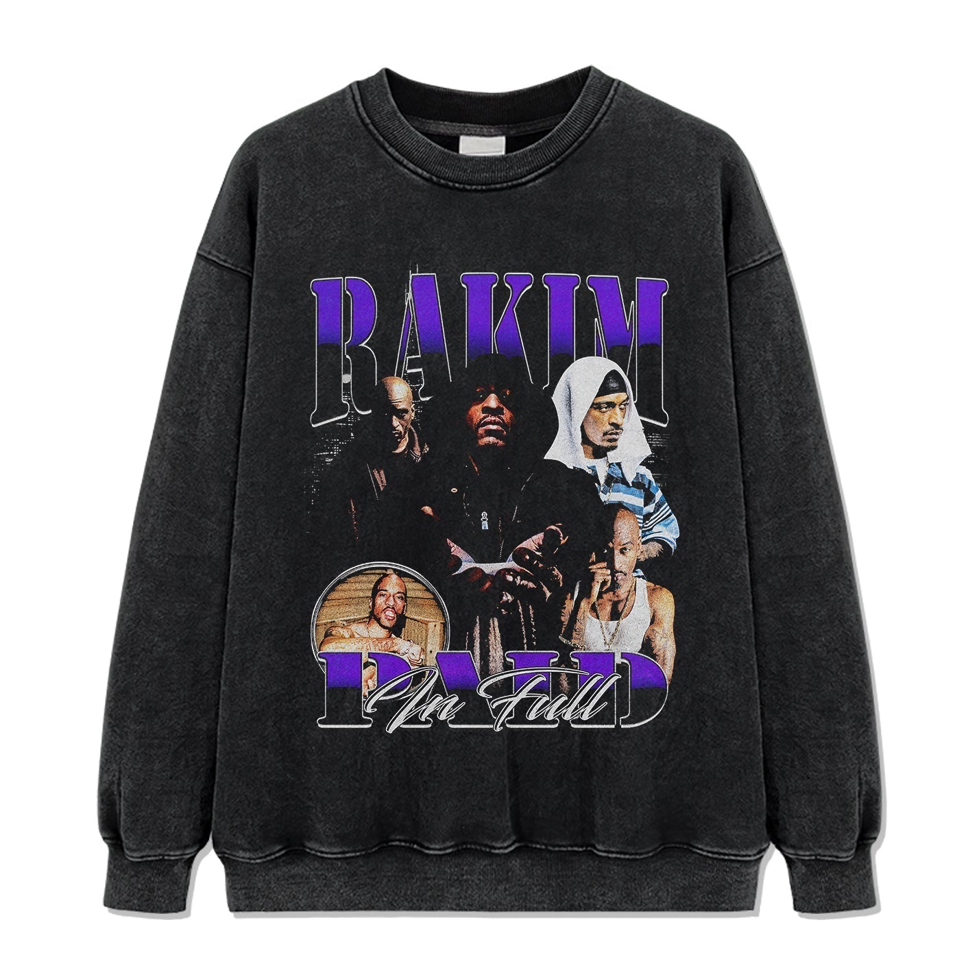 PAID IN FULL By Rakim Sweatshirt T-Shirts, Hoodie | CoreVibeTees.com (Image 2)