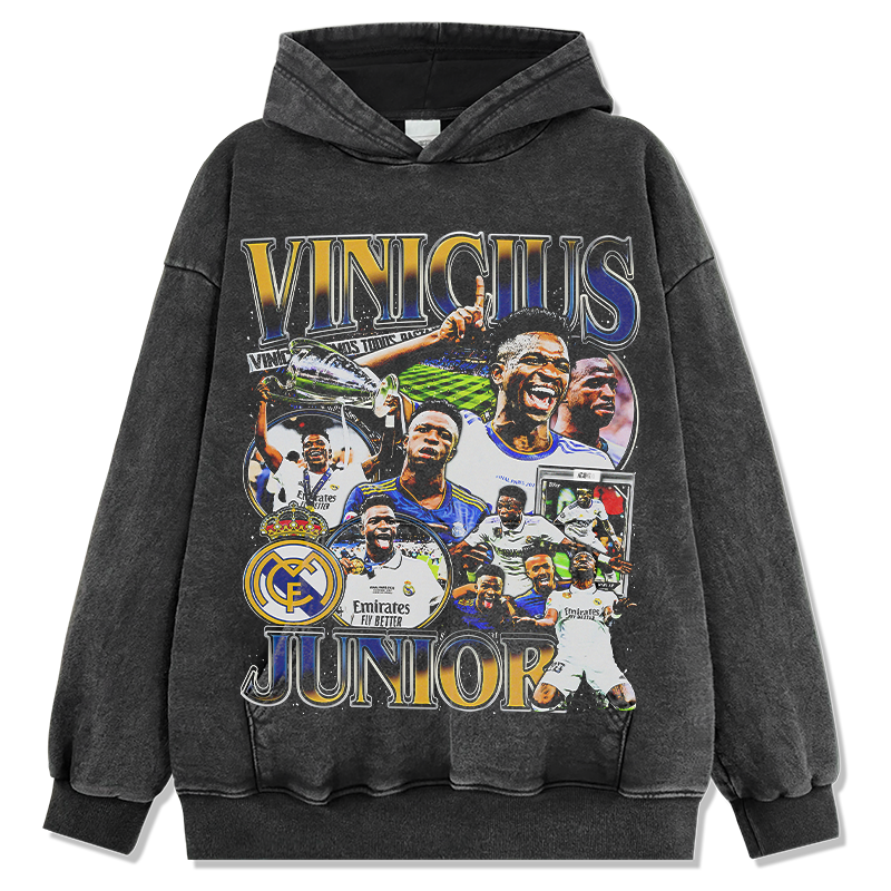 Vinicius Junior Hoodie T-Shirts, Sweatshirt | CoreVibeTees.com (Image 2)