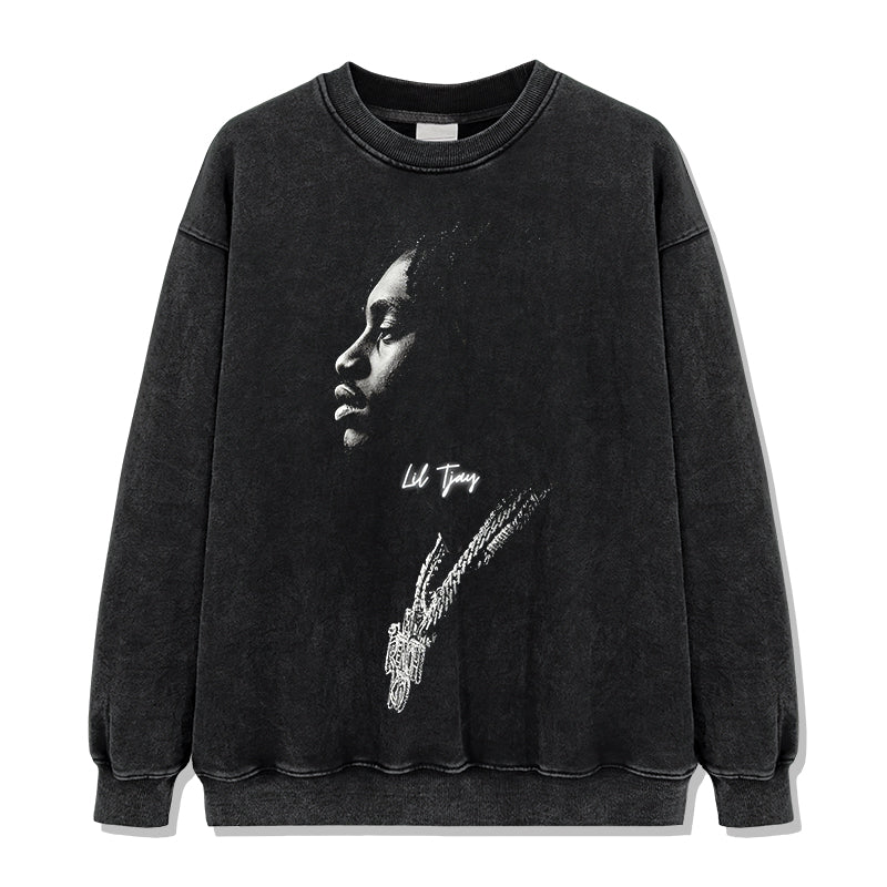 Lil Tjay Signature Sweatshirt Style002 T-Shirts, Hoodie | CoreVibeTees.com (Image 2)