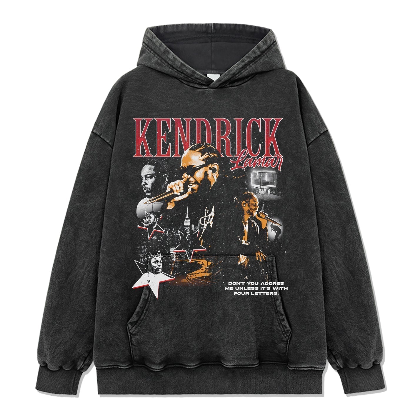 Don't You Address Me Unless It's With Four Letters By Kendrick Lamar Hoodie T-Shirts, Sweatshirt | CoreVibeTees.com (Image 2)