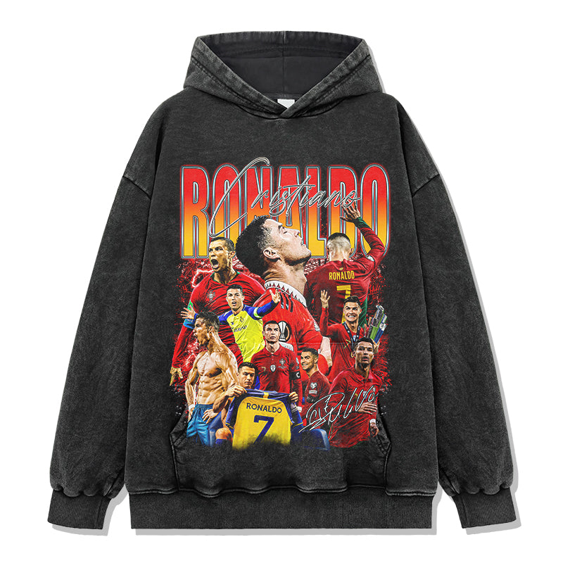 Cristiano Ronaldo "Signature" Hoodie T-Shirts, Sweatshirt | CoreVibeTees.com (Image 2)