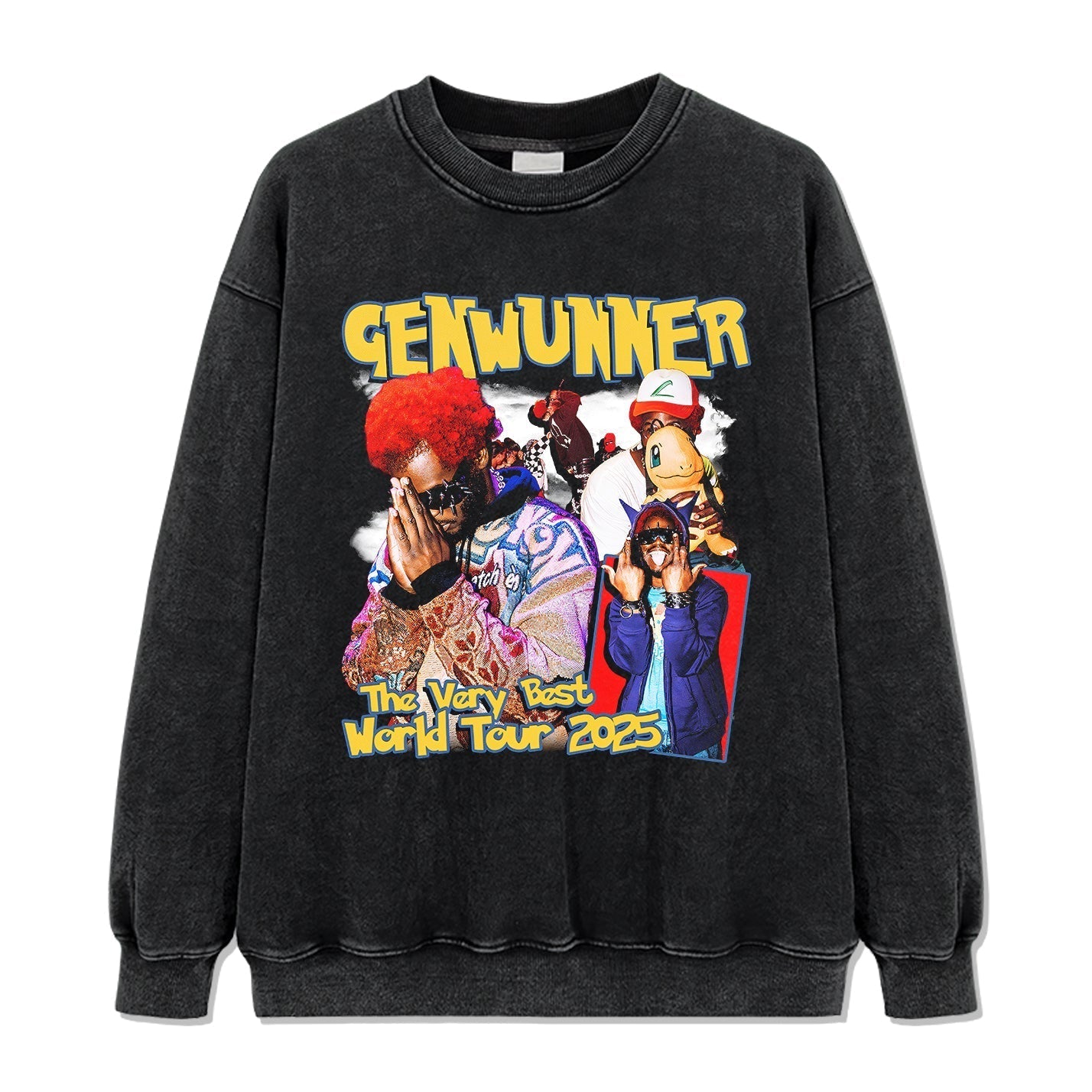 GENWUNNER â€œThe Very Best World Tourâ€Sweatshirt T-Shirts, Hoodie | CoreVibeTees.com (Image 2)