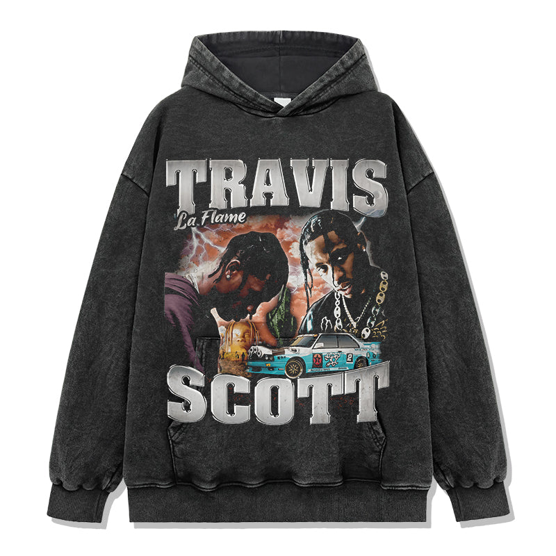 La Flame By Travis Scott Hoodie T-Shirts, Sweatshirt | CoreVibeTees.com (Image 2)