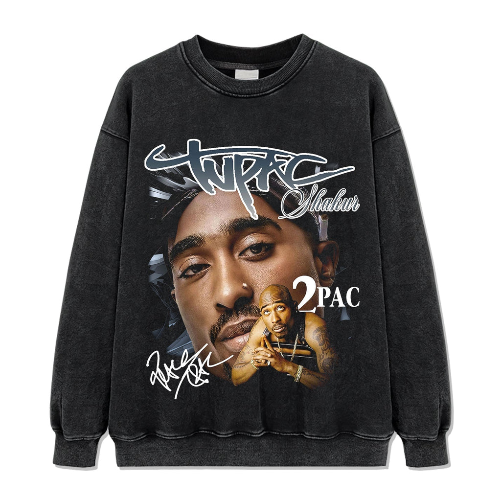 Tupac Shakur Signature Sweatshirt Style001 T-Shirts, Hoodie | CoreVibeTees.com (Image 2)
