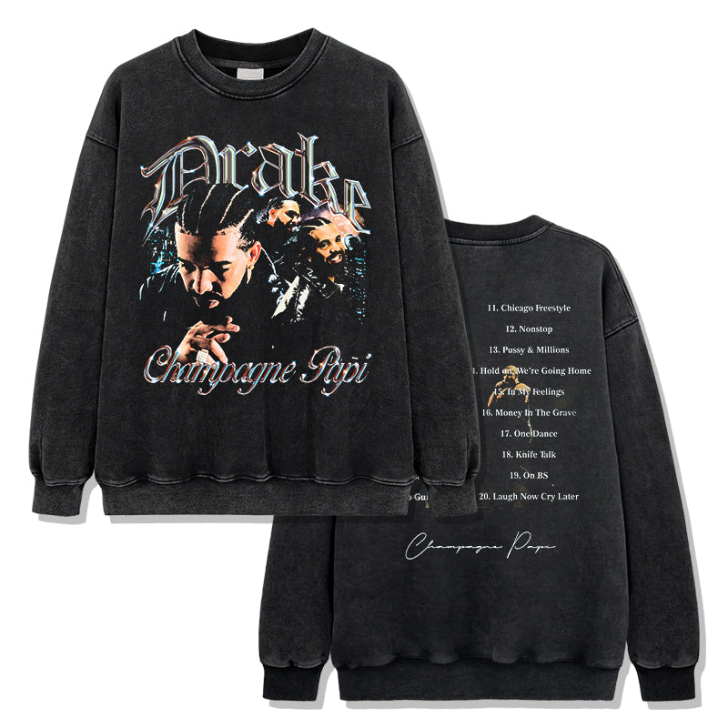 Champagne Papi By Drake Sweatshirt Style001 T-Shirts, Hoodie | CoreVibeTees.com (Image 2)