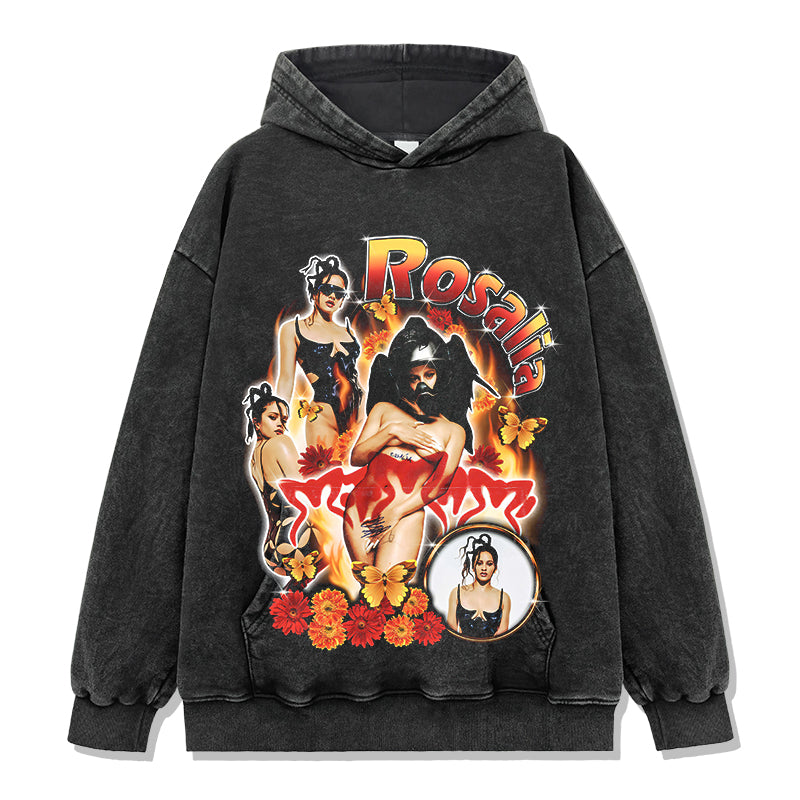 RosalÃ­a HOODIE T-Shirts, Sweatshirt | CoreVibeTees.com (Image 2)