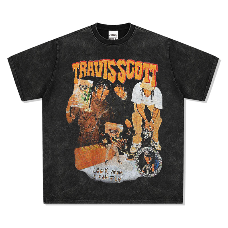 Look Mom I Can Fly By Travis Scott TEE Style001 Hoodie, Sweatshirt | CoreVibeTees.com (Image 3)