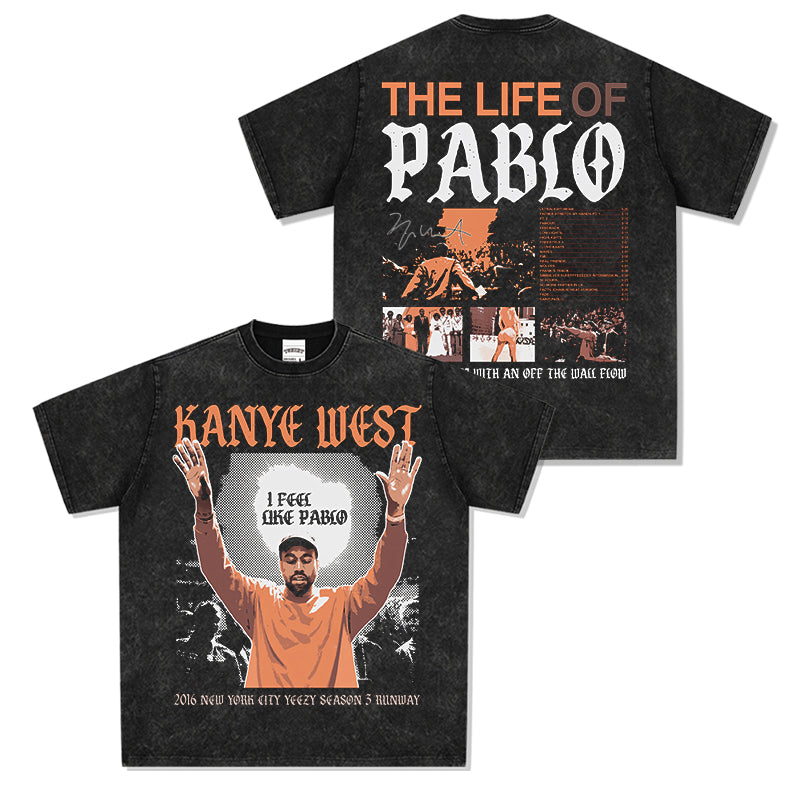 Kanye West â€œThe Life Of Pabloâ€ TEE Hoodie, Sweatshirt | CoreVibeTees.com (Image 1)