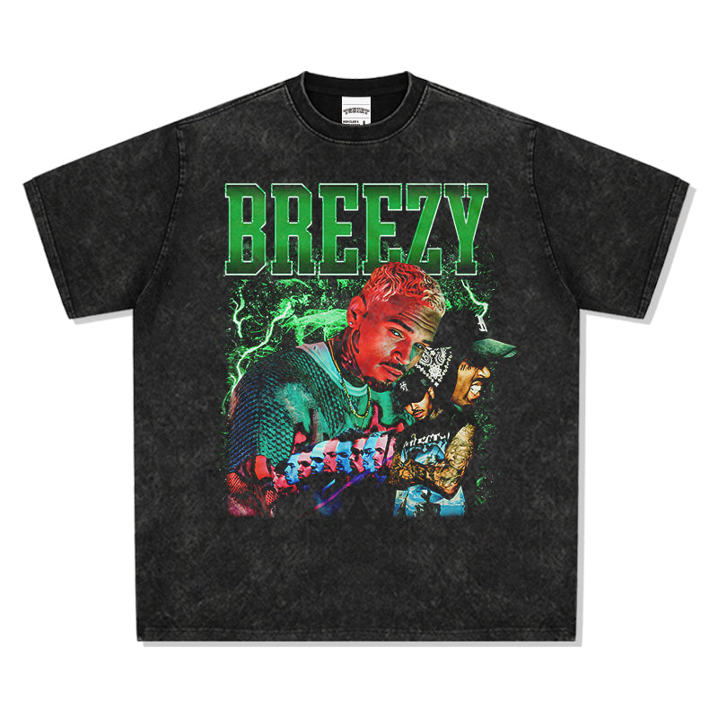 BREEZY By Chris Brown TEE Hoodie, Sweatshirt | CoreVibeTees.com (Image 3)