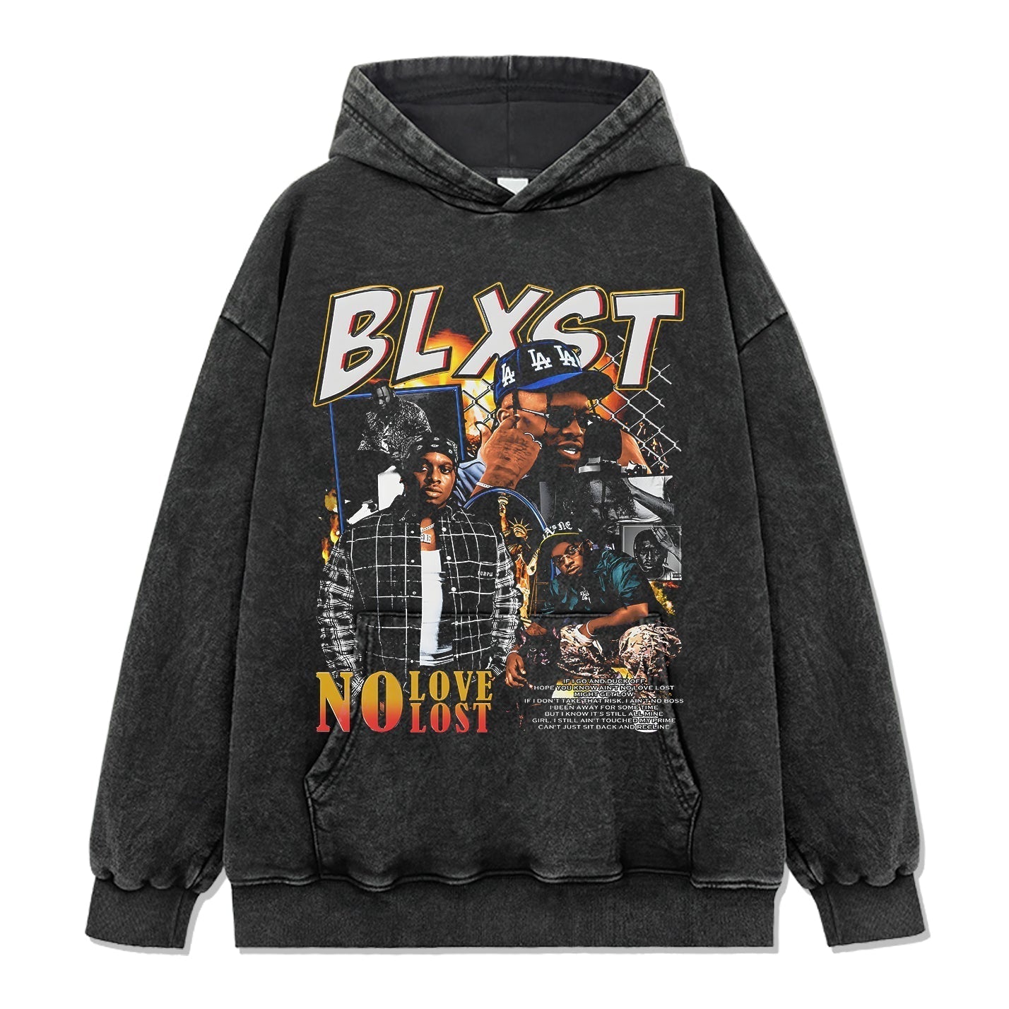 NO LOVE LOST By BLXST HOODIE T-Shirts, Sweatshirt | CoreVibeTees.com (Image 2)