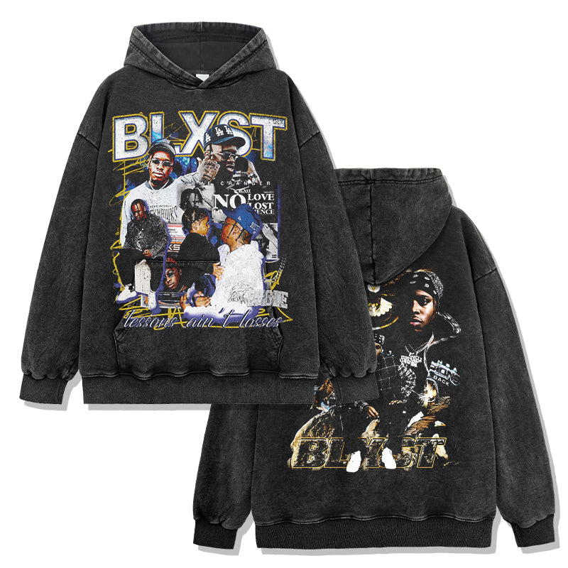 Lessons Ain't Losses By Blxst Hoodie T-Shirts, Sweatshirt | CoreVibeTees.com (Image 2)