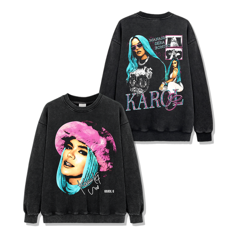 Karol G Signature Sweatshirt T-Shirts, Hoodie | CoreVibeTees.com (Image 2)