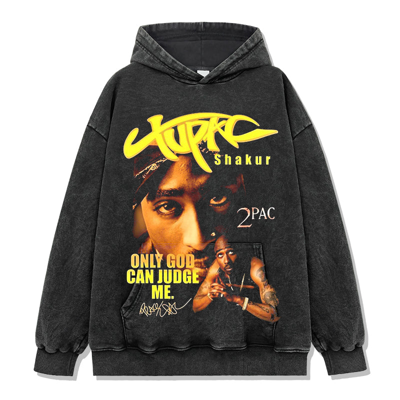 Only God Can Judge Me  By Tupac Shakur Signature Hoodie T-Shirts, Sweatshirt | CoreVibeTees.com (Image 2)
