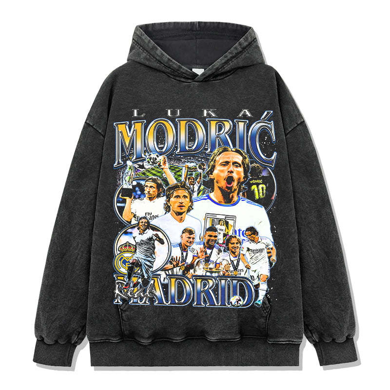 Luka ModriÄ‡ "Real Madrid"Hoodie T-Shirts, Sweatshirt | CoreVibeTees.com (Image 2)