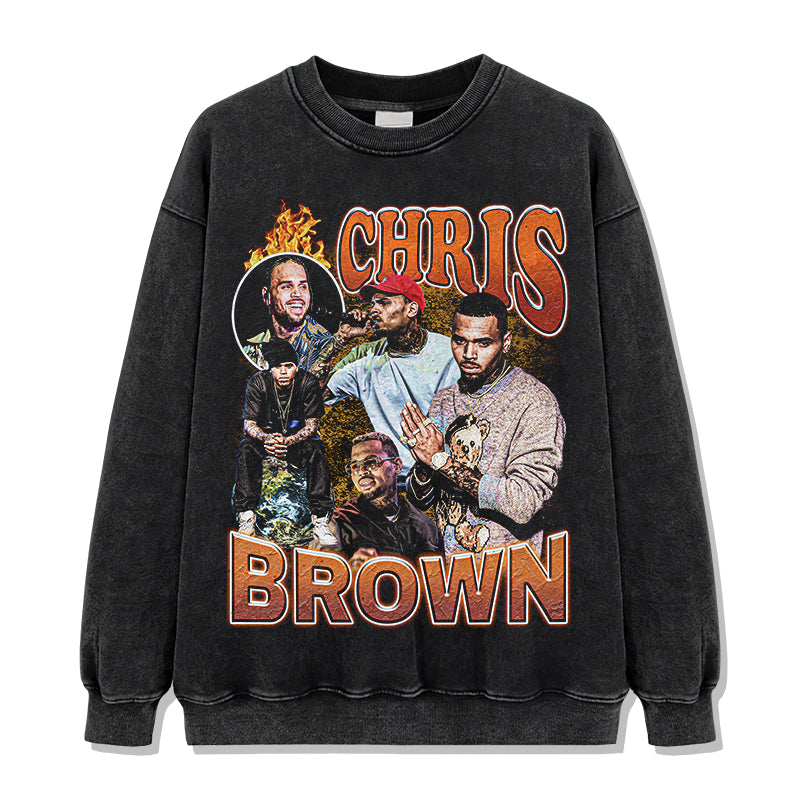 Chris Brown Sweatshirt Style004 T-Shirts, Hoodie | CoreVibeTees.com (Image 2)