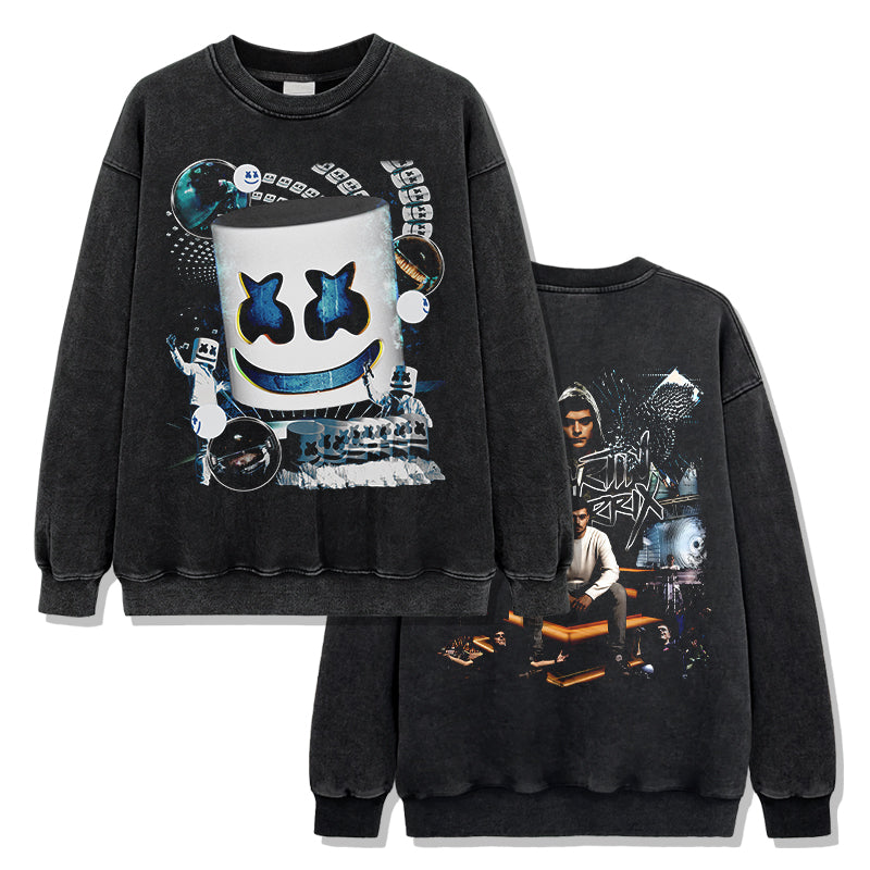 Marshmello Sweatshirt T-Shirts, Hoodie | CoreVibeTees.com (Image 2)