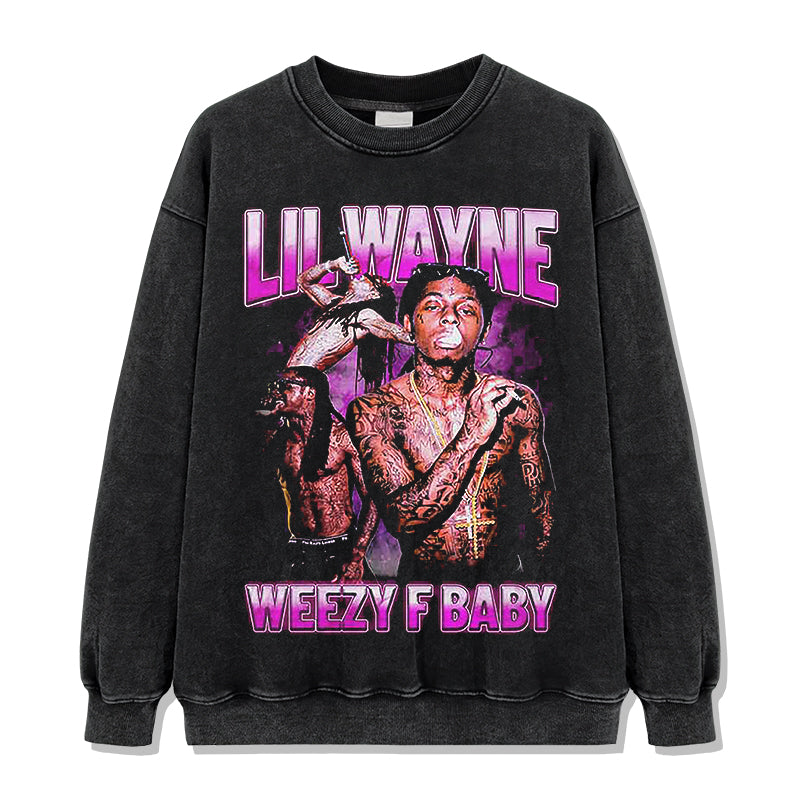 Weezy F Baby By Lil Wayne Sweatshirt T-Shirts, Hoodie | CoreVibeTees.com (Image 2)