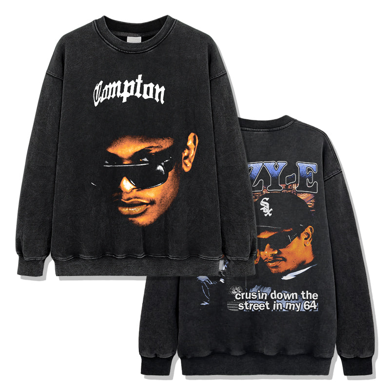 Compton B y Eazy-E Sweatshirt T-Shirts, Hoodie | CoreVibeTees.com (Image 2)