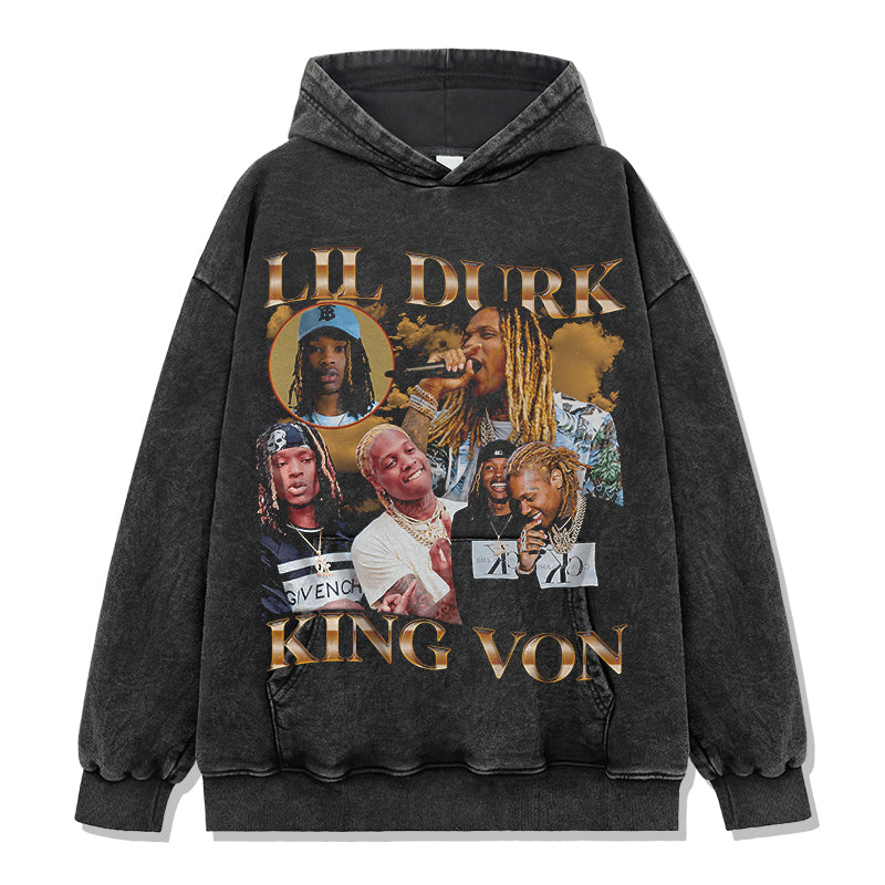 Lil Durk King Von Hoodie T-Shirts, Sweatshirt | CoreVibeTees.com (Image 2)