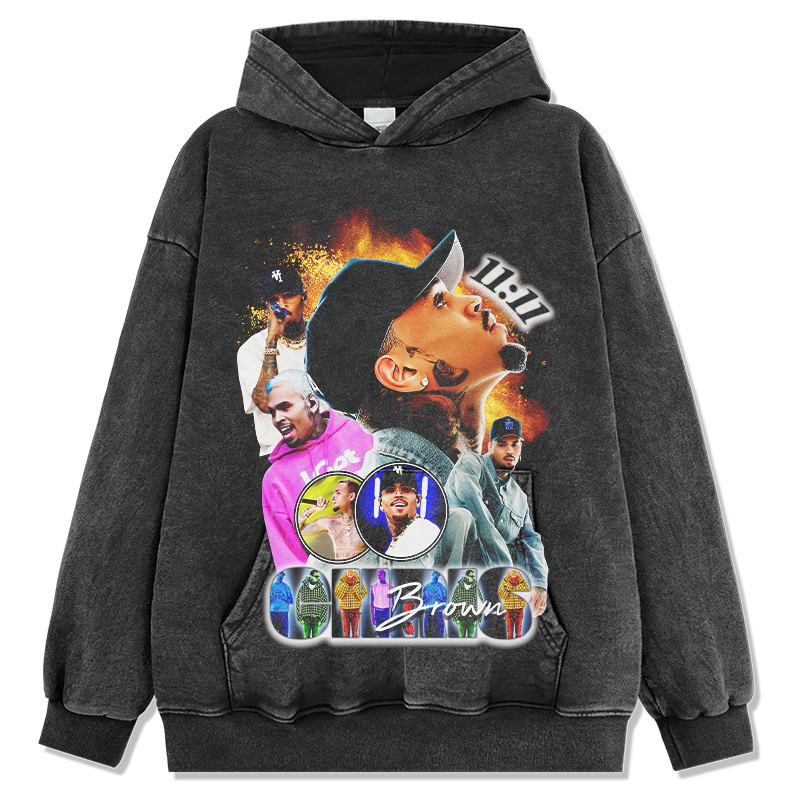 Chris Brown Hoodie Style003 T-Shirts, Sweatshirt | CoreVibeTees.com (Image 2)