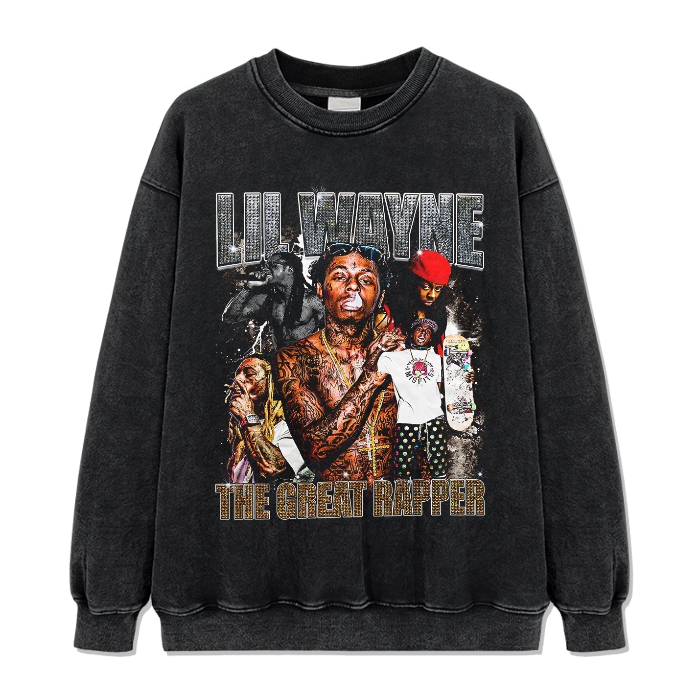The Great Rapper By Lil Wayne Sweatshirt T-Shirts, Hoodie | CoreVibeTees.com (Image 2)