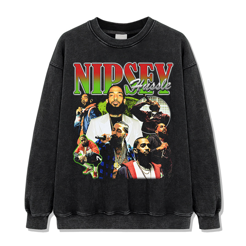 Nipsey Hussle Sweatshirt Style001 T-Shirts, Hoodie | CoreVibeTees.com (Image 2)
