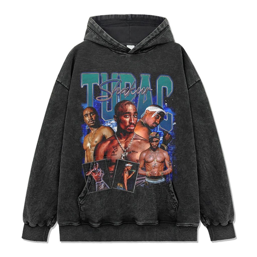 Tupac Shakur Hoodie Style005 T-Shirts, Sweatshirt | CoreVibeTees.com (Image 2)