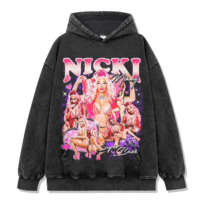 SUPER BASS By Nicki Minaj HOODIE T-Shirts, Sweatshirt | CoreVibeTees.com (Image 2)