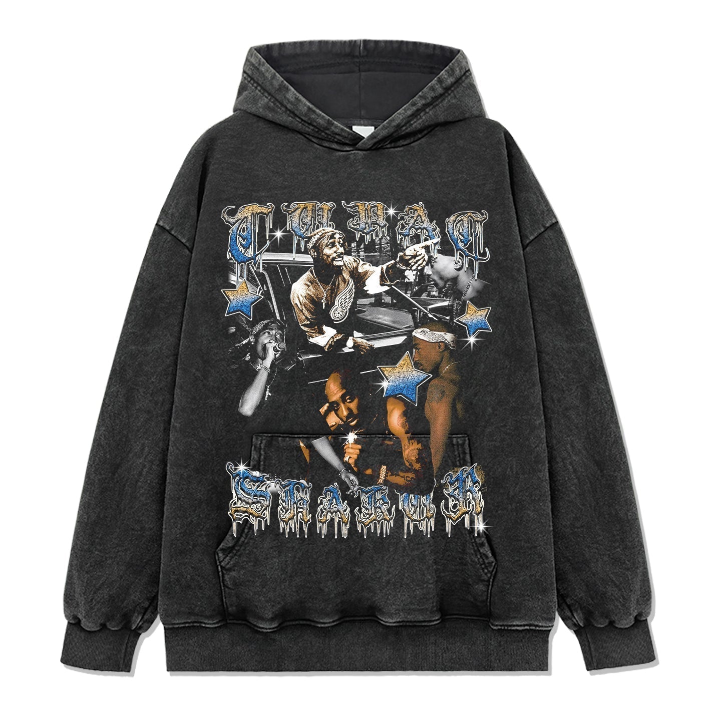 Tupac Shakur Hoodie Style004 T-Shirts, Sweatshirt | CoreVibeTees.com (Image 2)