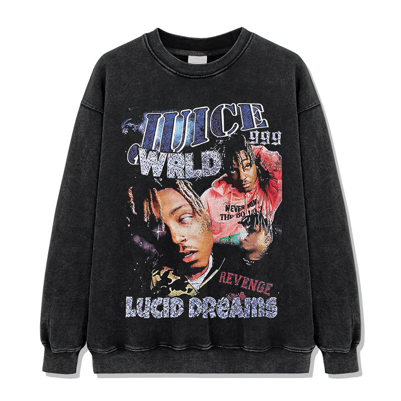 Lucid Dreams By Juice Wrld Sweatshirt Style001 T-Shirts, Hoodie | CoreVibeTees.com (Image 2)