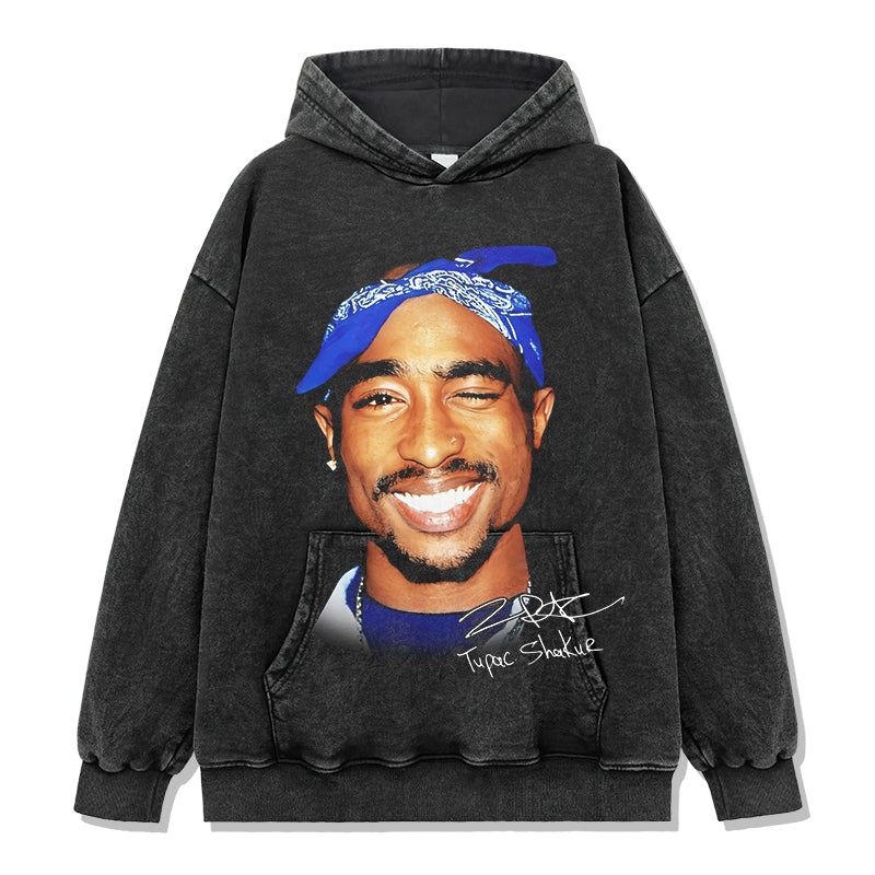 Tupac Shakur Signature Hoodie Style001 T-Shirts, Sweatshirt | CoreVibeTees.com (Image 2)