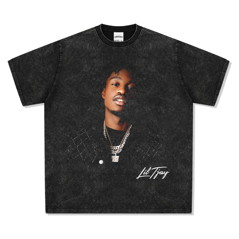 Lil Tjay Signature TEE Hoodie, Sweatshirt | CoreVibeTees.com (Image 3)