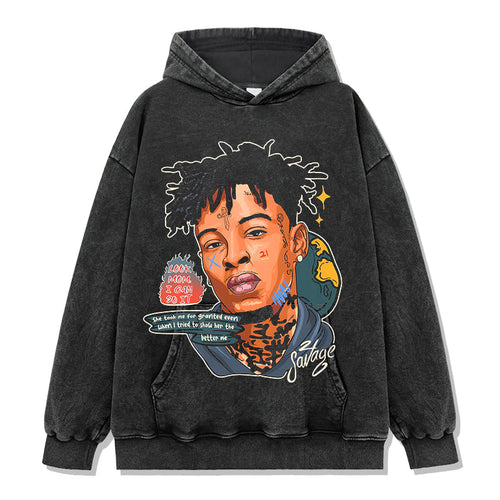 21 Savage By Comics 47 HOODIE T-Shirts, Sweatshirt | CoreVibeTees.com (Image 2)