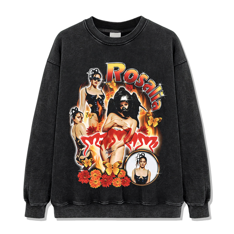 RosalÃ­a Sweatshirt T-Shirts, Hoodie | CoreVibeTees.com (Image 2)
