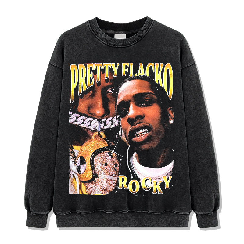 Asap Rocky Sweatshirt Style006 T-Shirts, Hoodie | CoreVibeTees.com (Image 2)