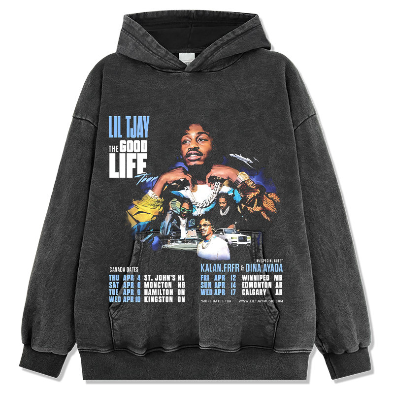 The Good Life By Lil Tjay Hoodie T-Shirts, Sweatshirt | CoreVibeTees.com (Image 2)