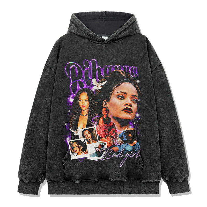 Bad Girl By Rihanna Hoodie Style001 T-Shirts, Sweatshirt | CoreVibeTees.com (Image 2)