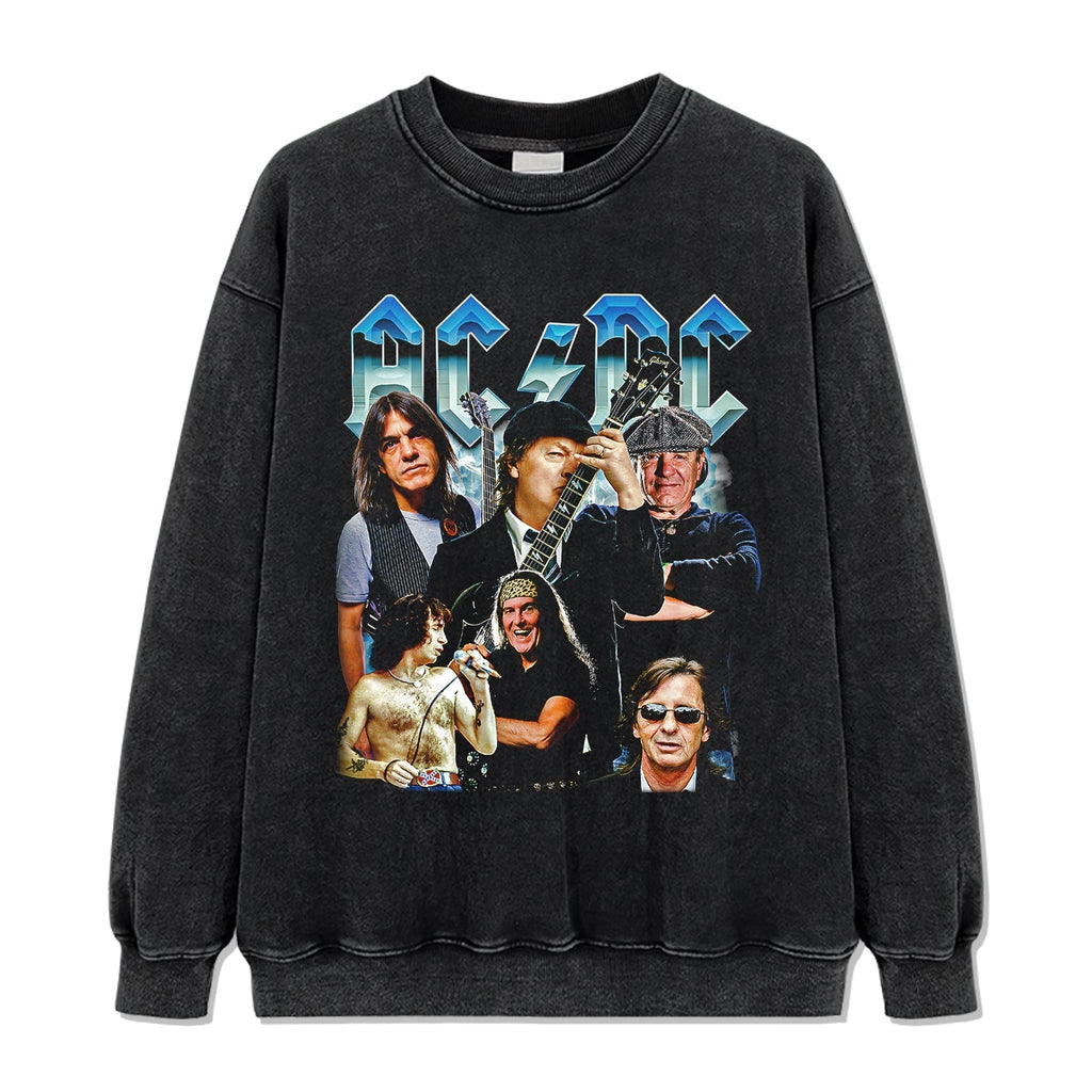 AC DC Sweatshirt T-Shirts, Hoodie | CoreVibeTees.com (Image 2)