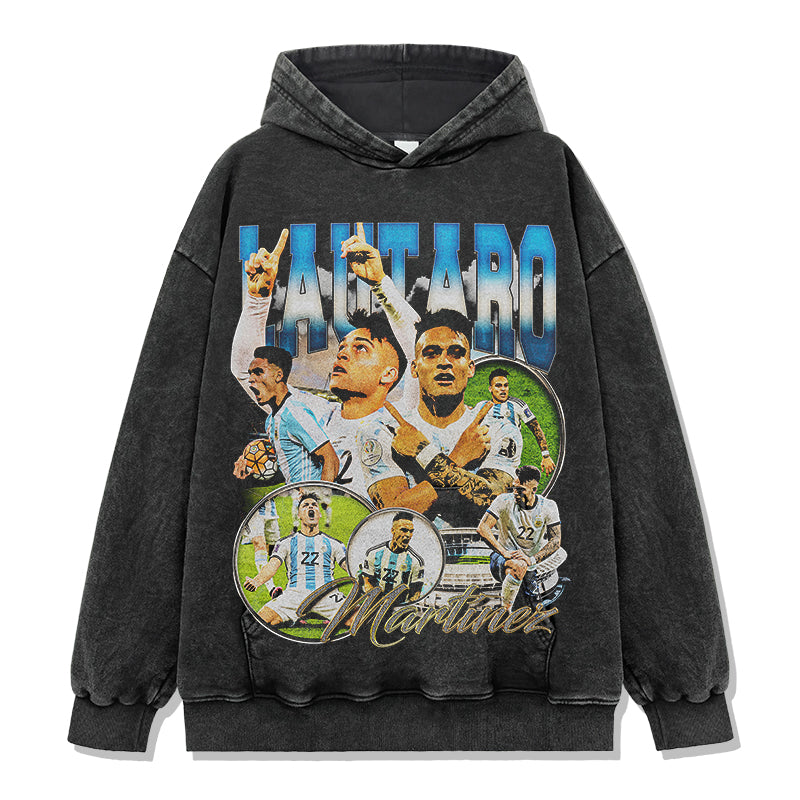 Lautaro MartÃ­nez Hoodie T-Shirts, Sweatshirt | CoreVibeTees.com (Image 2)