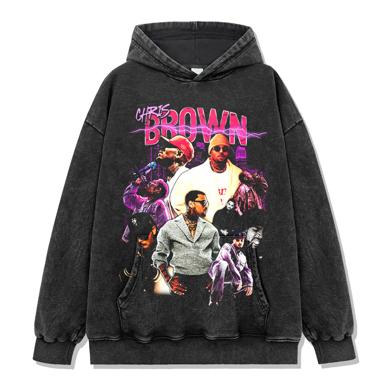Chris Brown Hoodie Style005 T-Shirts, Sweatshirt | CoreVibeTees.com (Image 2)