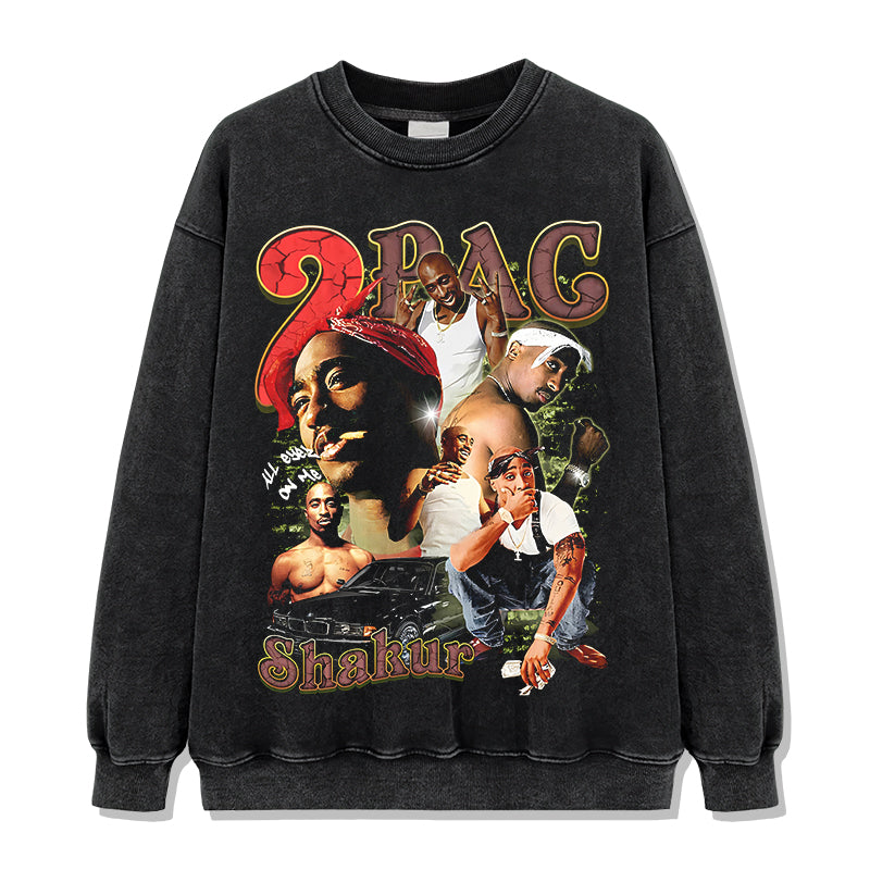 Tupac Shakur Sweatshirt Style020 T-Shirts, Hoodie | CoreVibeTees.com (Image 2)